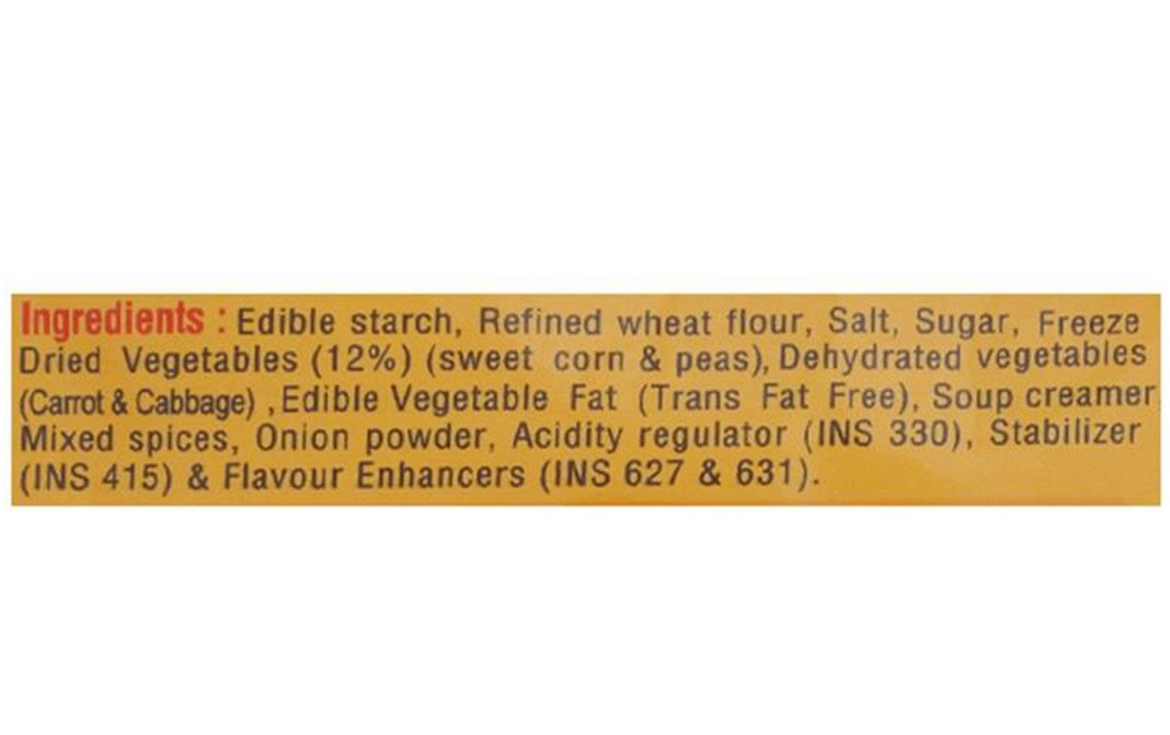 Bambino Sweet Corn Vegetable Soup Powder   Pouch  45 grams